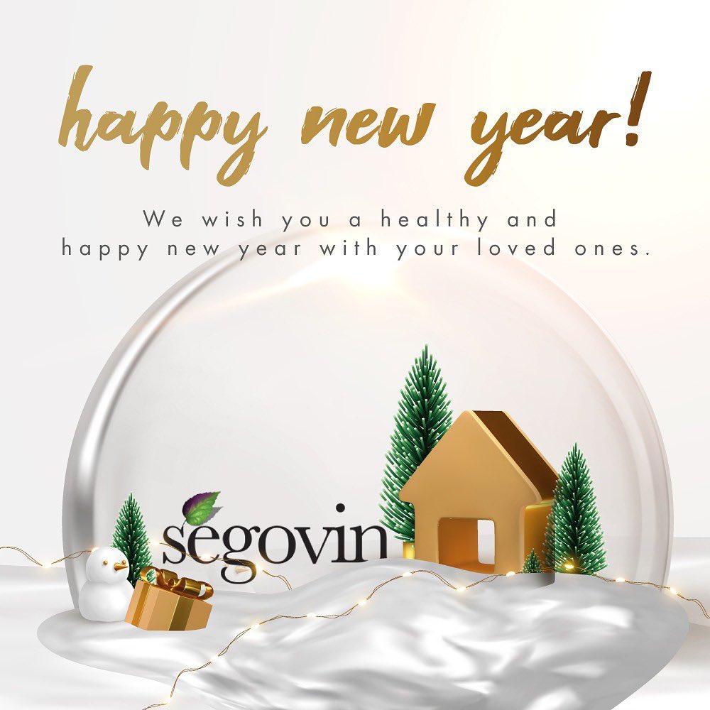 Segovin ailesi olarak sevdiklerinizle mutluluk ve sağlık dolu bir yeni yıl geçirmenizi dileriz ????